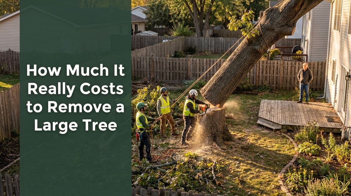 Featured post - How Much It Really Costs to Remove a Large Tree